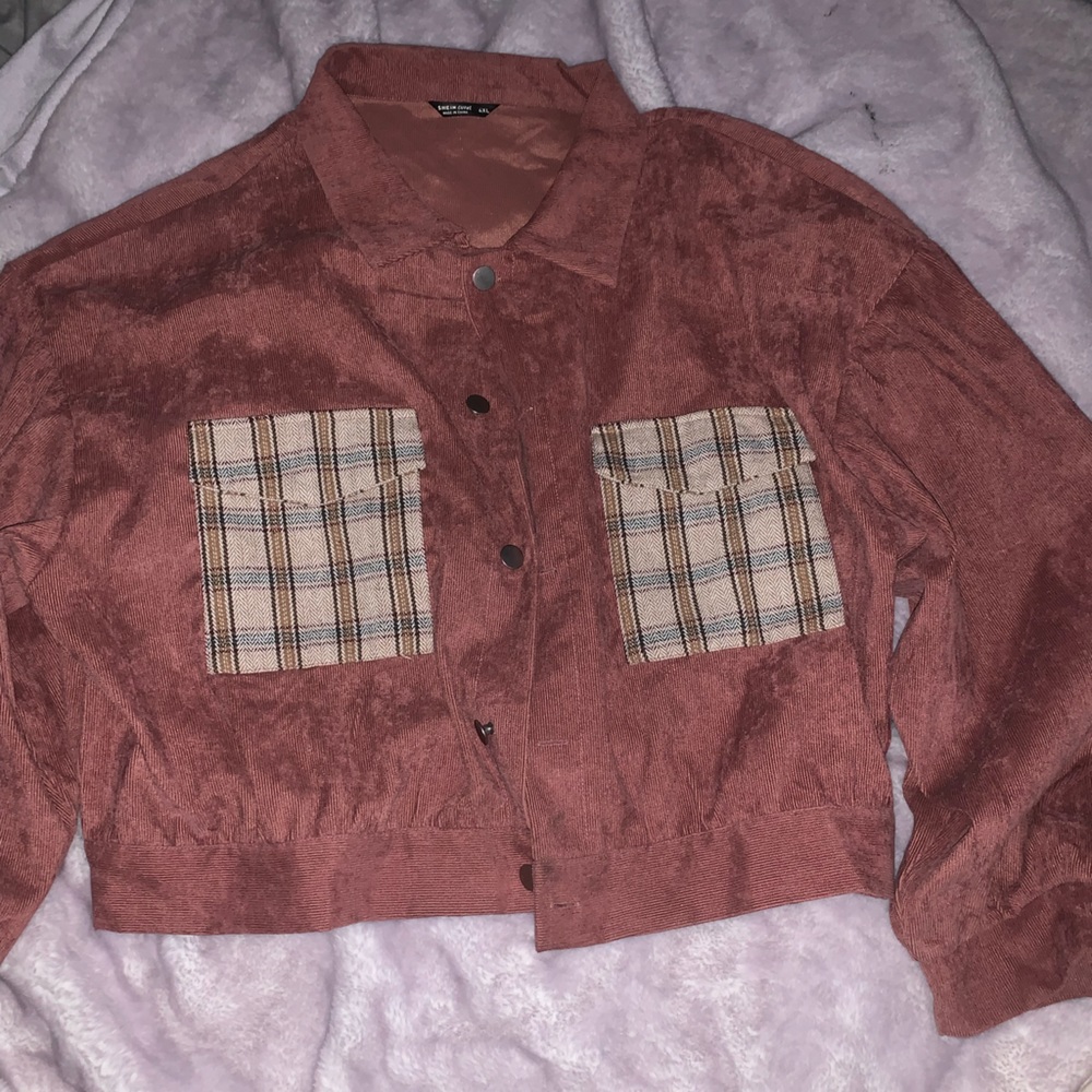 Pink lightweight jacket